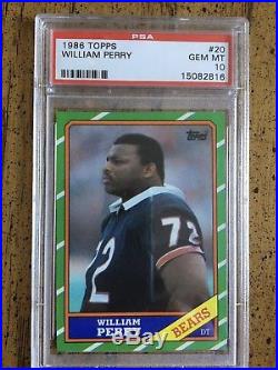 # 1 1986 Topps Football Set PSA registry 396 cards ALL PSA 10 POP 1s Rice Young