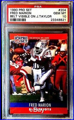 #1 All Time 1990 Pro Set Football Collection 775 in PSA 10 +more INVESTMENT