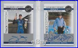 10 Autograph Card Lot all 1/1 Jeff Gordon Earnhardt Jr Petty Busch LOOK