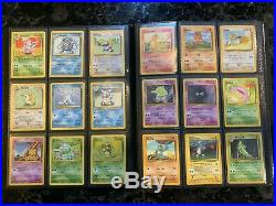 100% Complete Original Base Set All 102/102 Exc/Mint with Charizard Pokemon Card