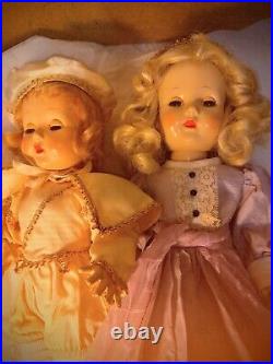 14 1953 Effanbee Prince Charming and Honey Cinderella Doll set