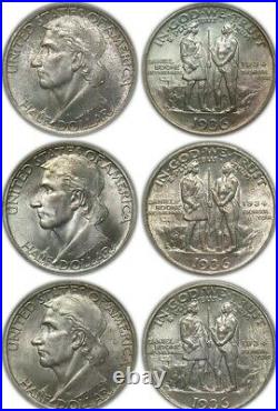 1936 Pds Boone Set All Pcgs Ms 65 P&s Are Cac All Three Are Wonderful Original