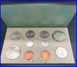1949 Double Mint Set All Original Coins Premium Toning Boards Inner Envelope KEY