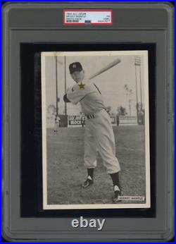 1954 All-Star MICKEY MANTLE Photo Pack PSA-1(MK) Rare Master Set Item