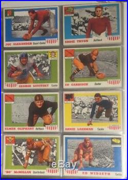 1955 Topps ALL AMERICAN FOOTBALL COMPLETE100 card SET High Grade