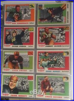 1955 Topps ALL AMERICAN FOOTBALL COMPLETE100 card SET High Grade