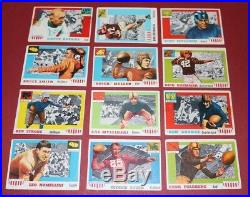 1955 Topps ALL-AMERICAN partial set of (69) different cards withstars ROCKNE+