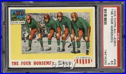 1955 Topps All-American Football Complete Set 100 Cards All PSA 5 EX Condition