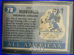 1955 Topps All-American Set Break # 78 Jay Berwanger (R) NM-MT CHICAGO ROOKIE