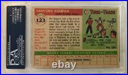 1955 Topps Baseball Complete Set 206/206 All Psa Graded Clemente Koufax Psa 7 Nm