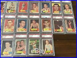 1957 Topps Partial Set Lot 79 Of 80 All Graded Psa No Qualifiers MID Grade