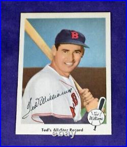 1959 Fleer Ted Williams #63 Ted's All Star Record Pack Fresh Card