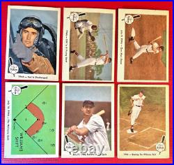 1959 Fleer Ted Williams Complete 80 Card Set with #68 All Original/Authentic