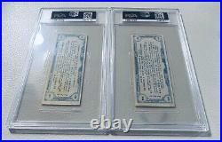 1960 Milionarias 11 Card SET (Only PSA Graded Set) ALL GRADED Pele / Garrincha