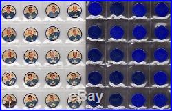 1961-62 Shirriff Salada Hockey Coins Complete Set Of 120 All 6 Original 6 Teams