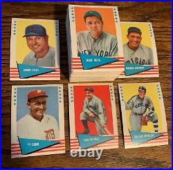 1961 Fleer Baseball All Time Greats Complete First Series 1-88 NM+ Ruth Gehrig