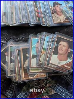 1962 Topps Baseball Partial Set. 201 Cards. Vg-Ex+ withstars and All-Stars. Koufax