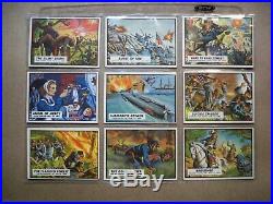 1962 Topps Civil War News Complete Set 1-88, all EX to NM, Checklist Unmarked NM