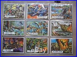 1962 Topps Civil War News Complete Set 1-88, all EX to NM, Checklist Unmarked NM