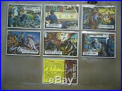 1962 Topps Civil War News Complete Set 1-88, all cards EX to NM, Sharp Set