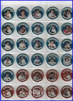 1964 Topps Baseball Coins Complete Set Of 166 (all Coins Scanned) Ex