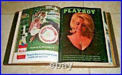 1965 Playboy Magazine Complete Full Year Set (All 12 Issues) in Original Binders