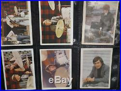 1965 complete set of all 40 A & BC chewing gum cards THE ROLLING STONES rare