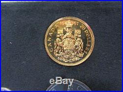 1967 Gold Specimen Royal Canadian Mint Set All Original Packages