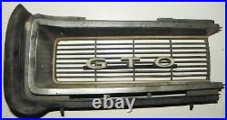 1968 Gto Original Gm Grill Set All Mount Points Intact