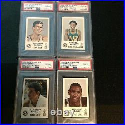 1968 Jack In The Box Basketball Set- All 14 Cards PSA 10 with 1 Pop 1! Rare