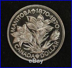 1970 Canada VIP specimen coin set original boxes all coins gem specimen SP66