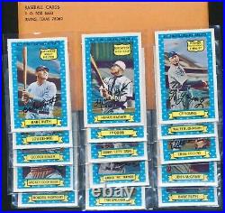 1970 Rold Gold Factory Sealed Set with Babe Ruth, Honus Wagner (Pre 1972 Kelloggs)