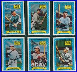 1970 Rold Gold Factory Sealed Set with Babe Ruth, Honus Wagner (Pre 1972 Kelloggs)