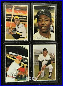 1971 Dell Todays Baseball All-star Set Laminate Version Clemente Mays Aaron Rose