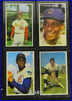 1971 Dell Todays Baseball All-star Set Laminate Version Clemente Mays Aaron Rose
