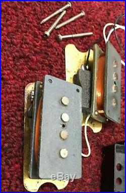 1971 Fender Precision Bass Pickup 10.94k All Original Complete Set