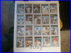 1971 Topps Baseball Card Complete Set All Nm To Nm-mt 33 Graded 7 And 8's