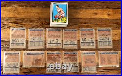 1972-73 Topps Basketball Partial Set Lot of 100 All Different, many stars