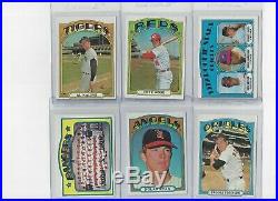 1972 Topps Baseball Complete Set 791 cards with variations EXMT/NM all in holders