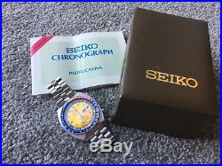 1973 Seiko 6139-6002 Pogue Chronograph All Original Aussie Complete Set Box VGC