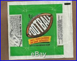 1974 Topps Football Complete Set with All Team Checklists & Wrapper