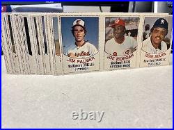 1977 Hostess Complete Baseball Panel Cards Ryan, Reggie, Rose, Nicely Cut In EX