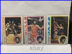 1978-79 Topps Basketball Set 1-132 All in EX-NM Condition