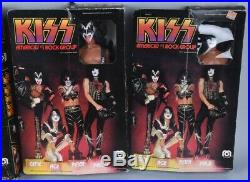 1978 MEGO KISS ACTION FIGURES Dolls Set UNPLAYED WITH Original Box's All MINT
