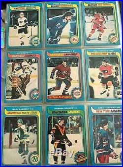 1979-80 OPC Hockey Starter Set (377/396 cards) not all commons great shape