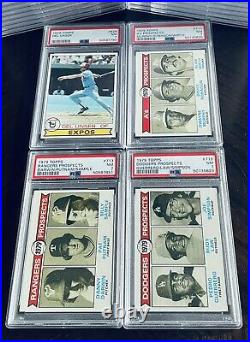 1979 Topps Baseball Psa Complete Your Registry Set Card Lot Of 16 All Psa 7 Nm