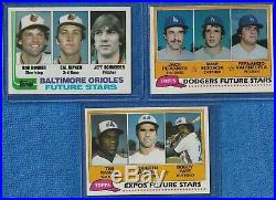 1981-1985 Topps Baseball Complete Sets Nr Nt/mt All Rc's- Psa Ready