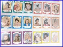 1982 1983 Wrestling All-Stars Series Complete 108 Card Set A B Hogan Flair Andre