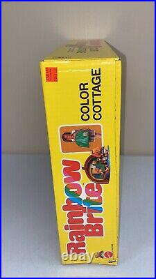 1983 Mattel Rainbow Brite Color Cottage Playset NIB Hallmark Cards RARE