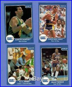 1984-85 Star Company LITE BEER ALL STAR Set Michael Jordan Rookie BGS 7.5 N-MT+